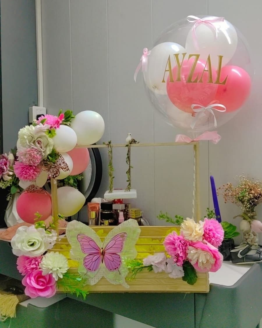 Baby Girl Welcome Basket — Handcrafted by Bloom & Beyond