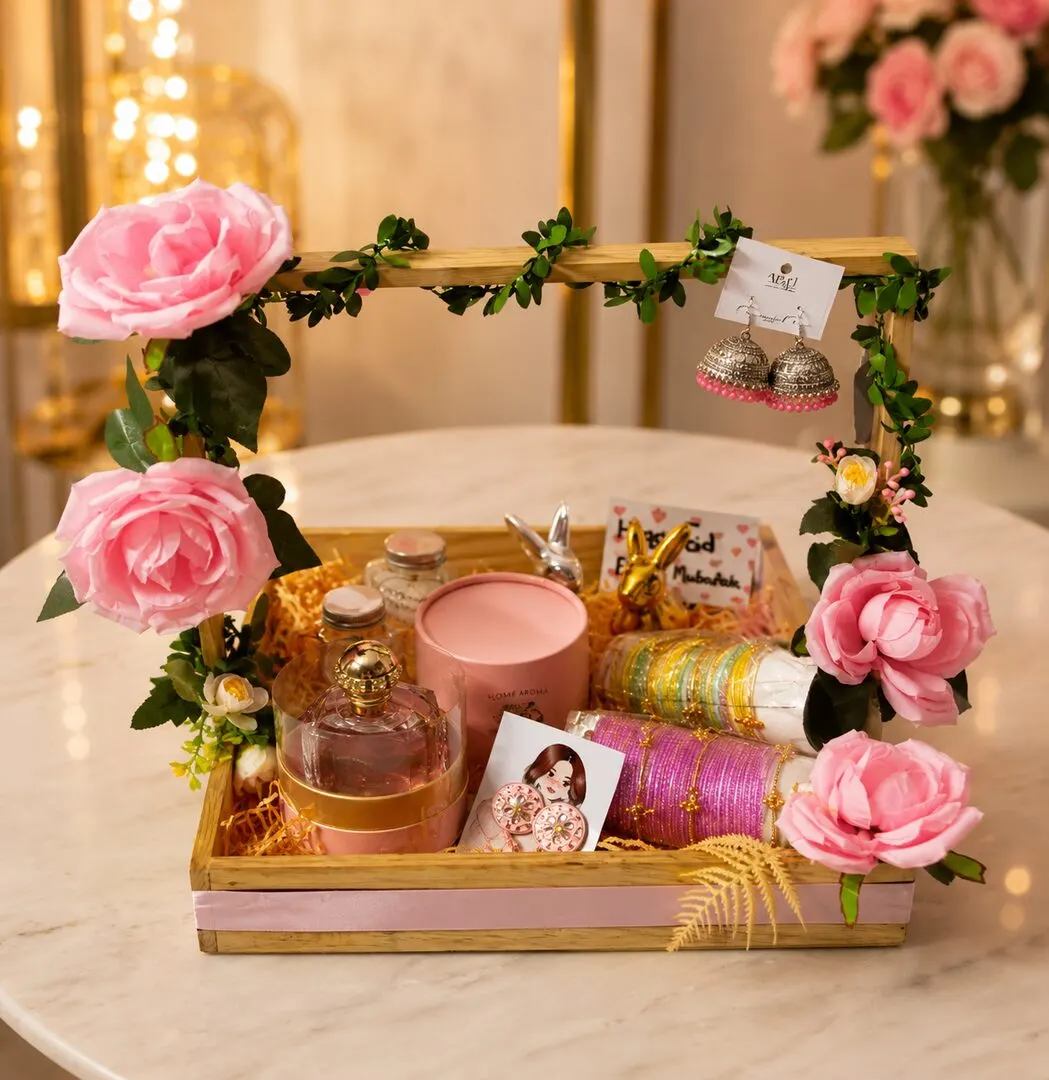 Arranged for a husband in Hong Kong who missed sending his wife a gift on time — handcrafted by Bloom & Beyond in Lahore